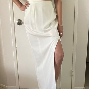 Elegant white Rimini skirt